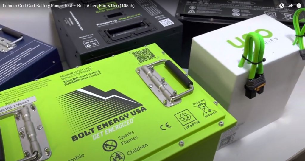 Who Makes ECO, BOLT, and Allied Lithium Golf Cart Batteries?